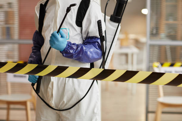 Professional Hoarding Cleanup technician working in Evanston, WY